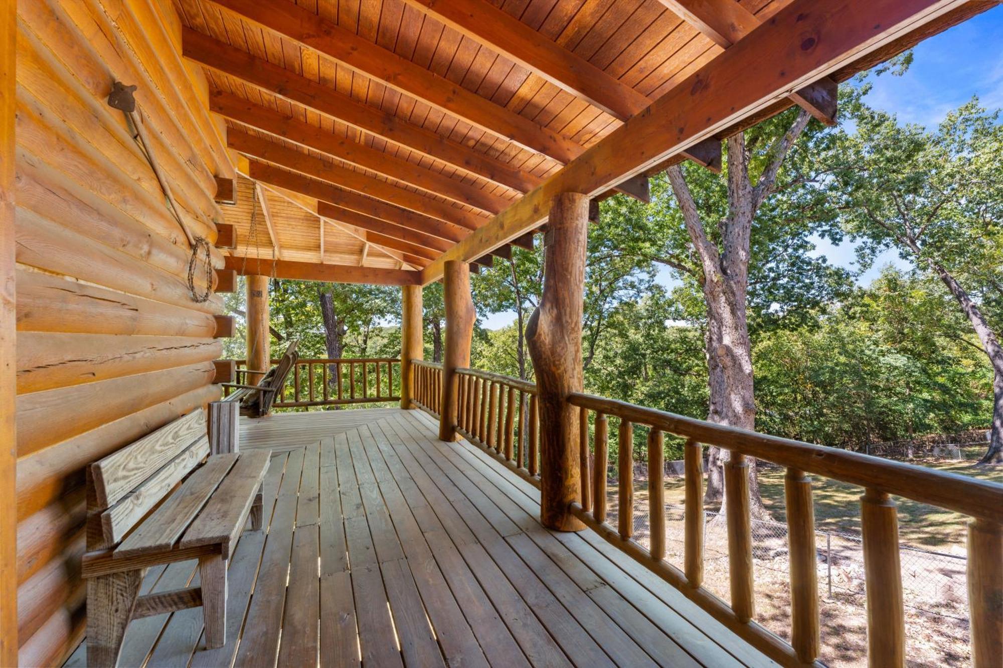 The Lazy K Cabin Cabin 布蘭森 外观 照片