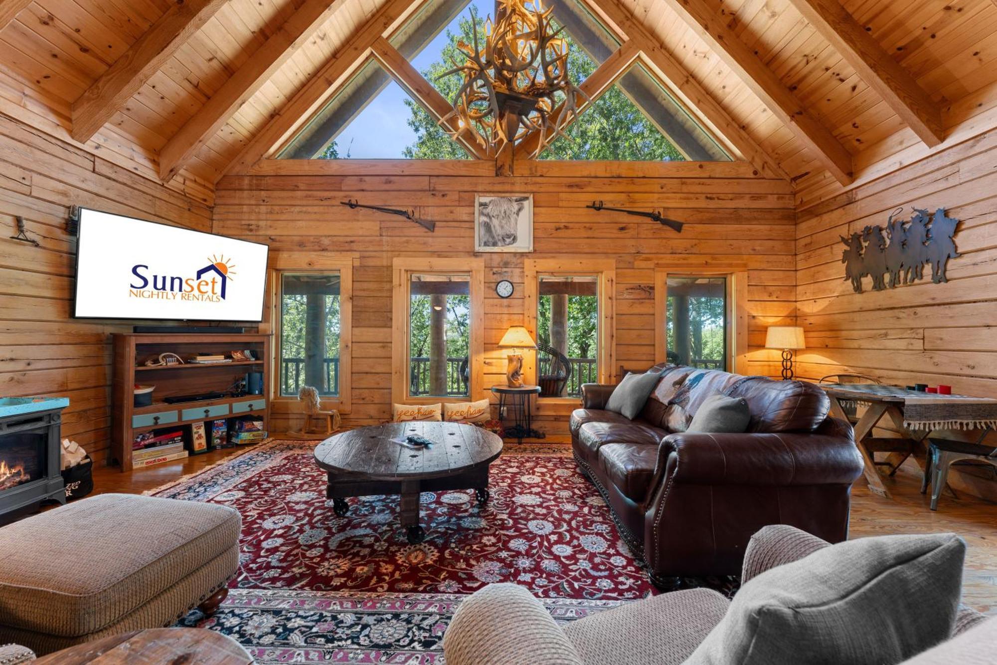 The Lazy K Cabin Cabin 布蘭森 外观 照片