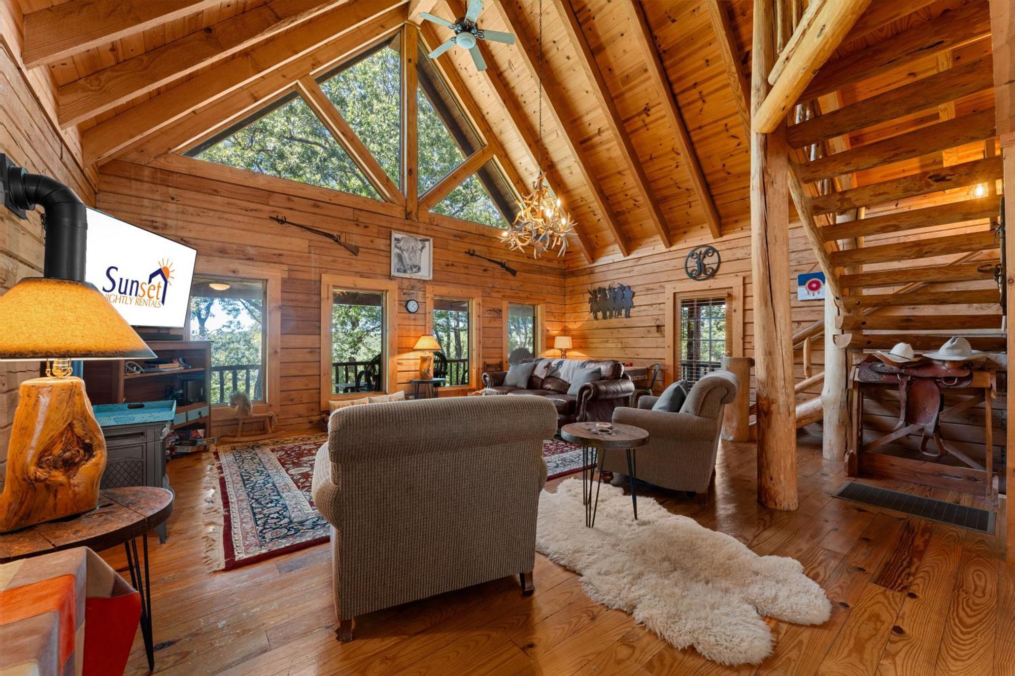 The Lazy K Cabin Cabin 布蘭森 外观 照片