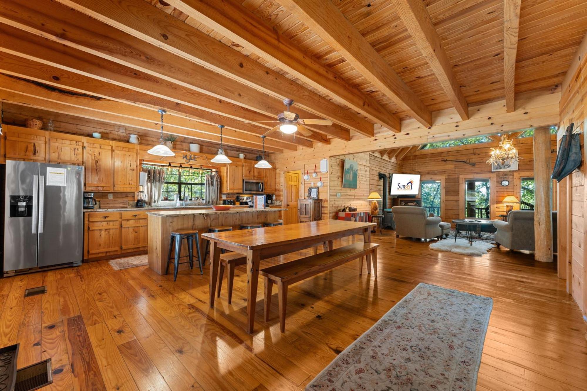 The Lazy K Cabin Cabin 布蘭森 外观 照片